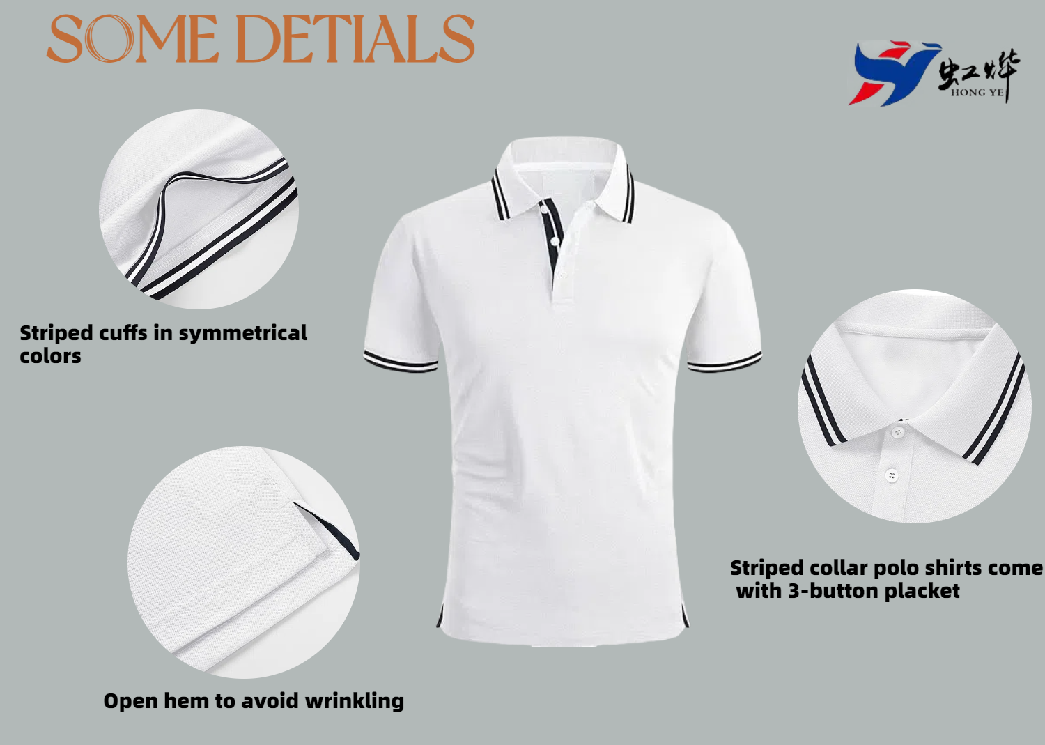 details polo shirt